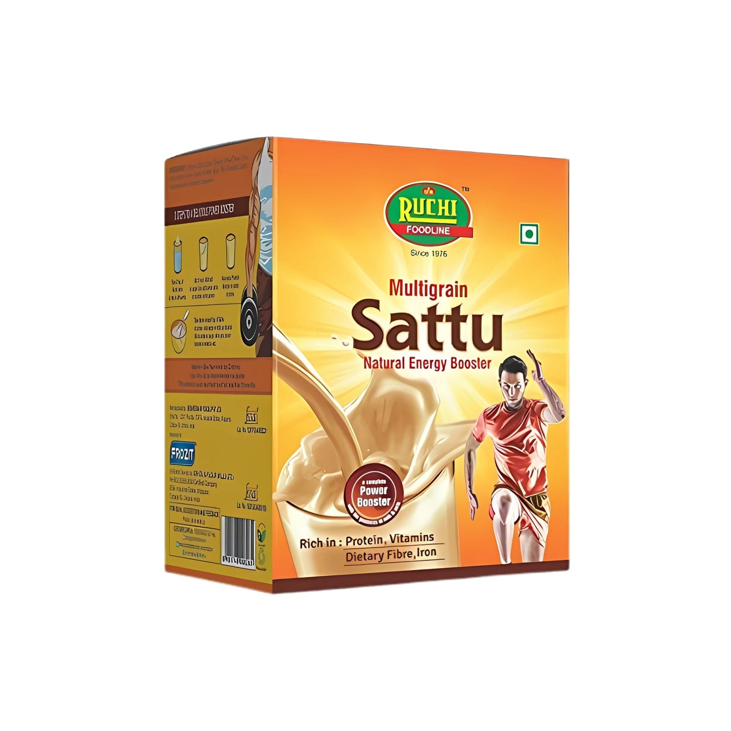 Ruchi Multigrain Sattu 4kg (8x500g) – Nutritious Flour Blend | Baramaja