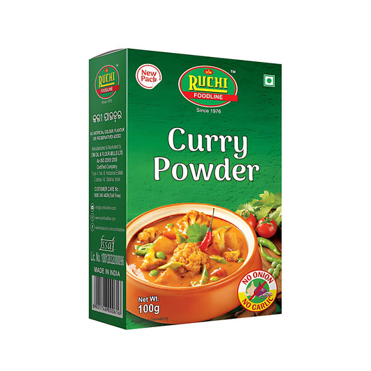 Ruchi Curry Powder 100g – Perfect Spice for Curry Dishes | Baramaja