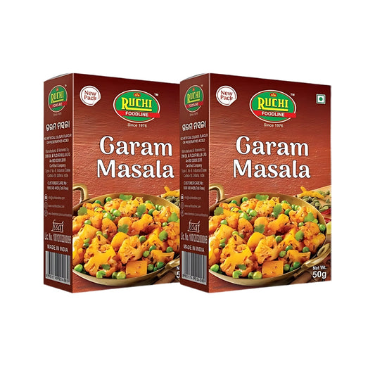 Ruchi Garam Masala 100g (2x50g) – Aromatic Spice Mix | Baramaja
