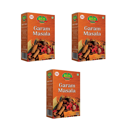 Ruchi Garam Masala 150g (3x50g) – Authentic Spice Blend | Baramaja