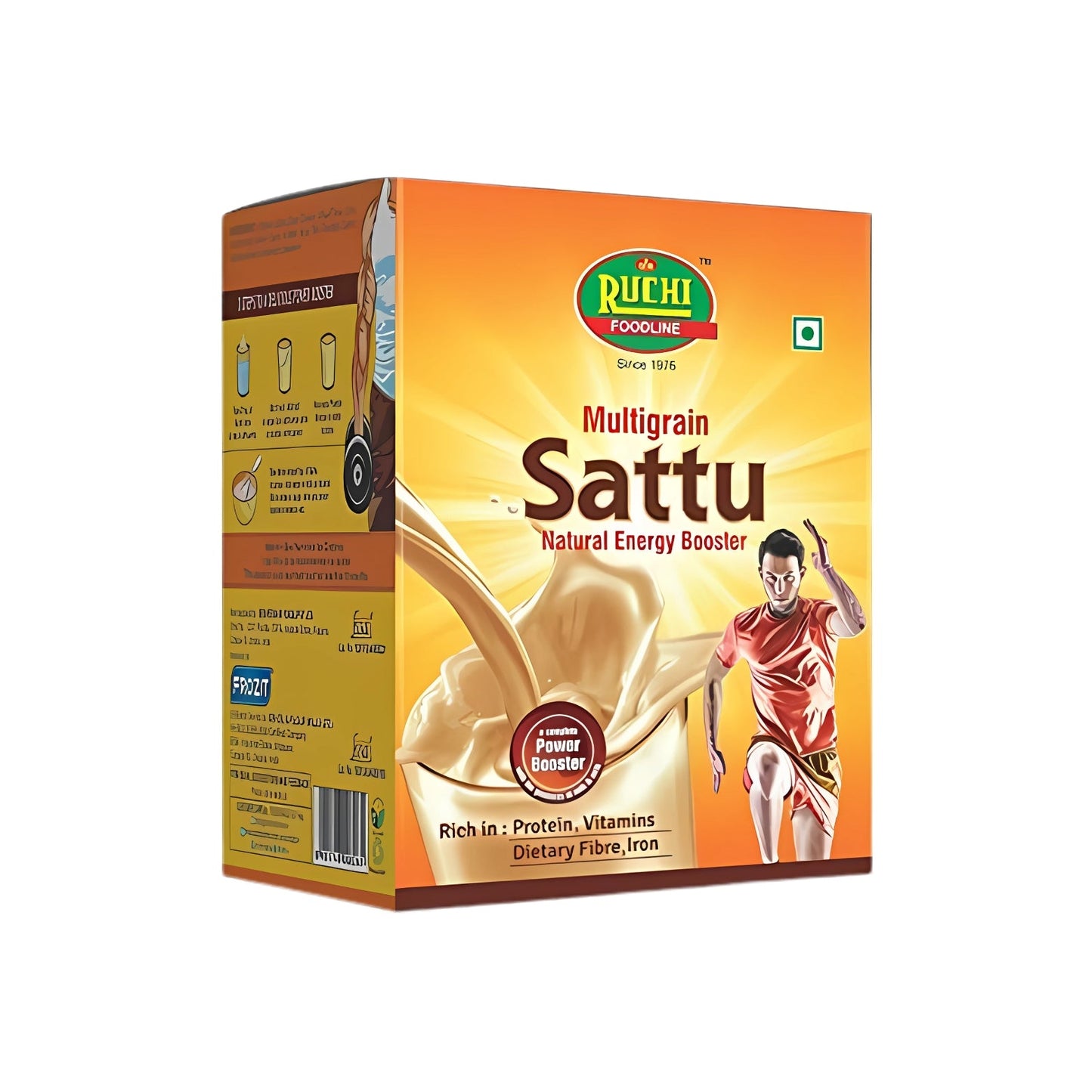 Ruchi Multigrain Sattu 2kg (4x500g) – Nutritious Flour Blend | Baramaja