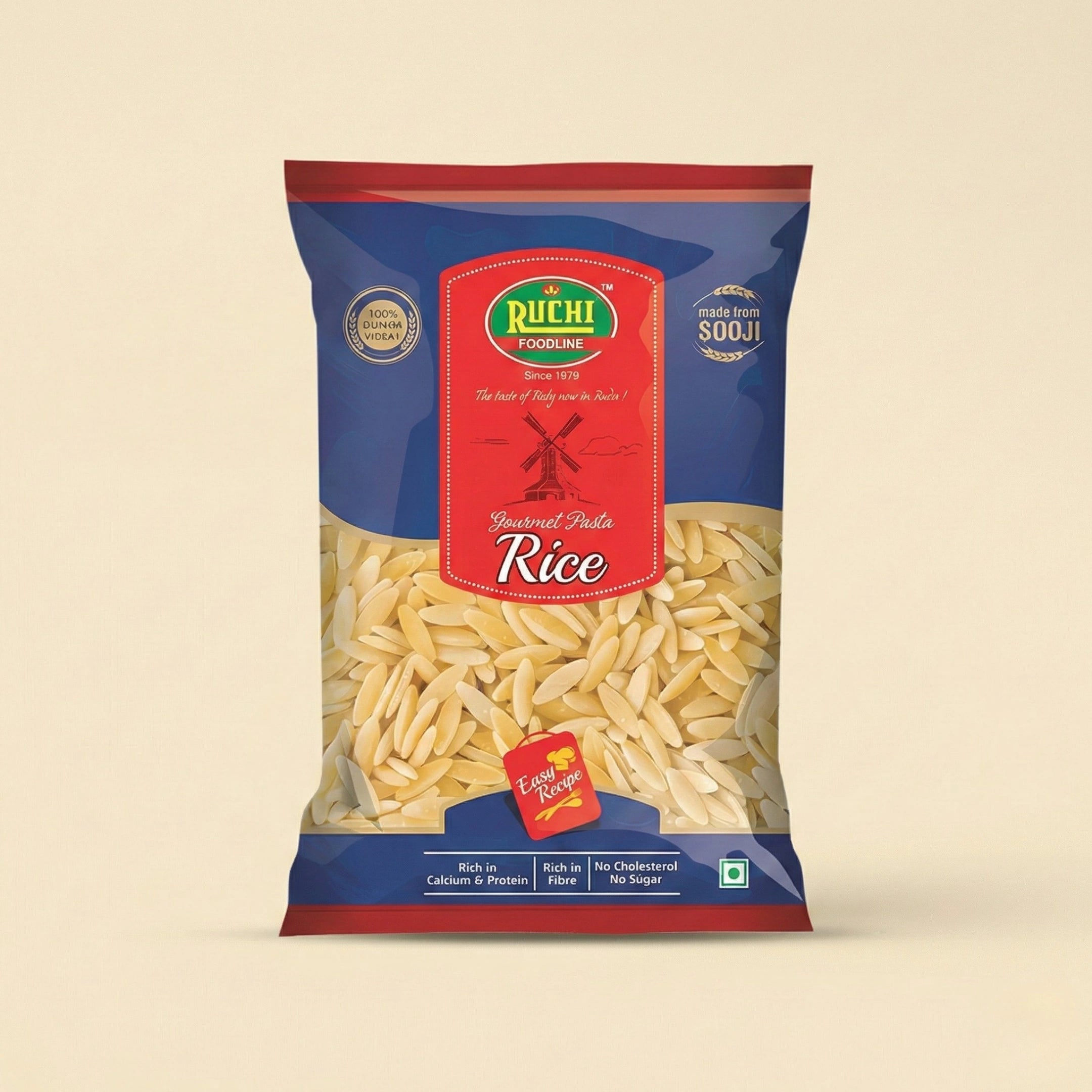 Ruchi Rice Pasta 2kg (Pack of 2) – Gluten-Free Shell Pasta | Baramaja
